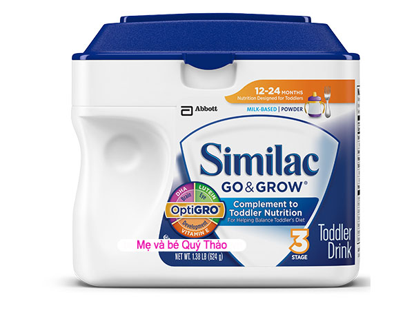 SữaSimilac Go & Grow 12 - 24m 624g